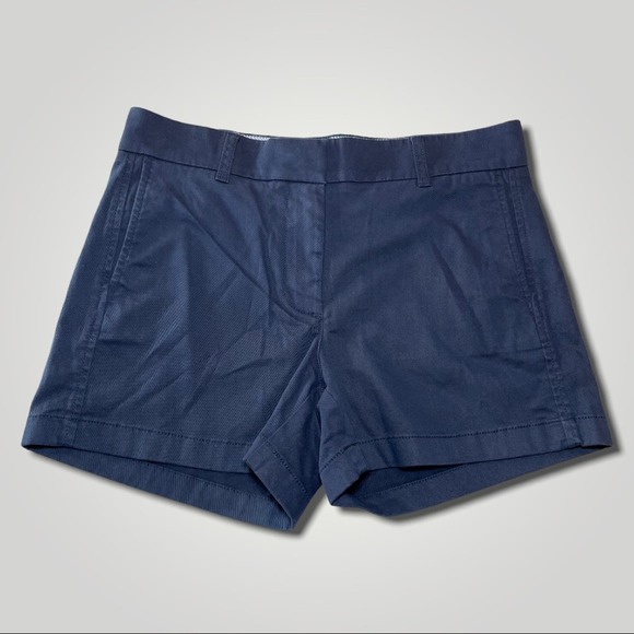 J CREW RE-IMAGINED PREPPY POLISHED RESORT NAVY BLUE SHORTS - 4 - Picture 1 of 6